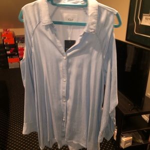 Cold shoulder top